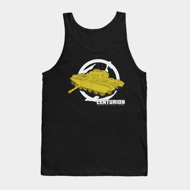 British Centurion Mk. 3 main battle tank Tank Top by FAawRay